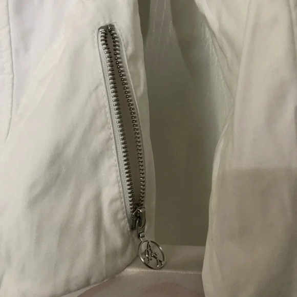 ! Armani Exchange white jacket sz M - Picture 9 of 10